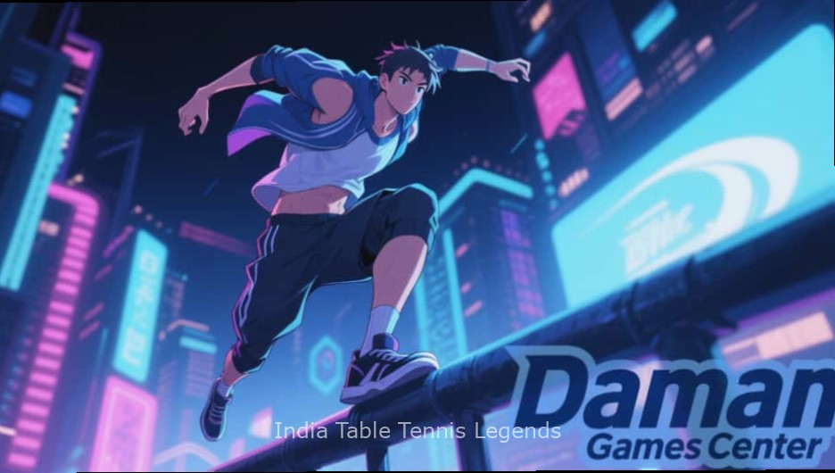 India Table Tennis Legends screenshot of a tournament final match