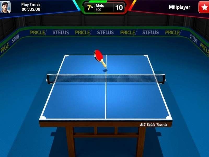 Multiplayer Mode - India Table Tennis Legends India Table Tennis Legends screenshot of a multiplayer match interface