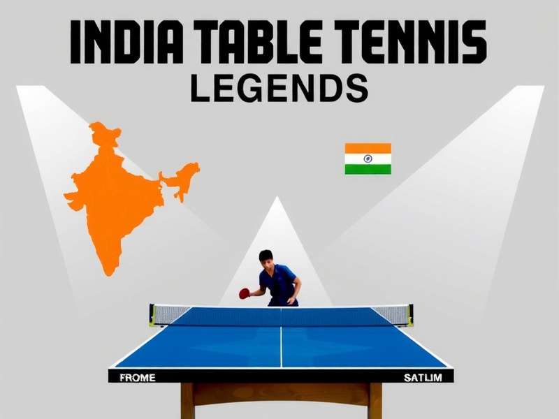 Regional Championships - India Table Tennis Legends India Table Tennis Legends regional championship poster featuring different Indian states